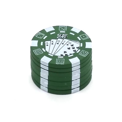 3 Layers Poker Chip Style Herb Grinder