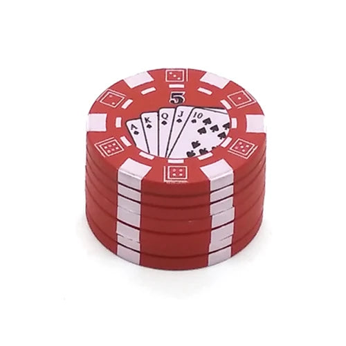 3 Layers Poker Chip Style Herb Grinder