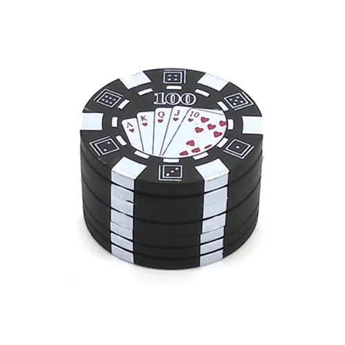 3 Layers Poker Chip Style Herb Grinder