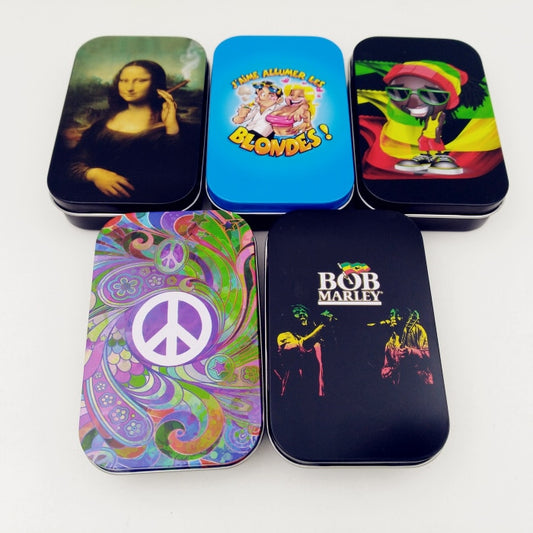 1pcs Tin Storage Box