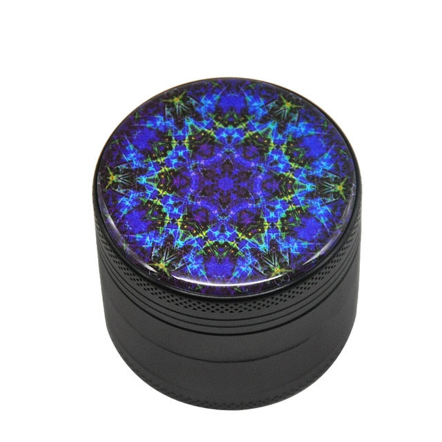 Mandala Series Metal Aluminum Smoking Herb Grinder 50MM