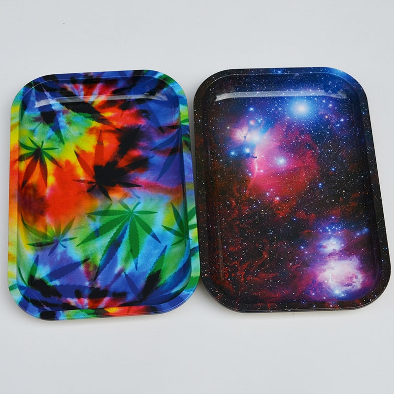 Metal Tobacco Rolling Tray 1pcs Length 28.8 CM *Width 18.8 CM