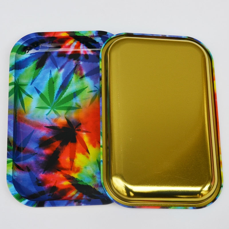 Metal Tobacco Rolling Tray 1pcs Length 28.8 CM *Width 18.8 CM