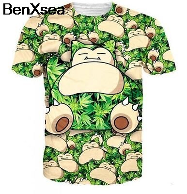 Pokemon Weed Leaf 3D T-Shirt