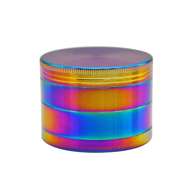 Zinc Herb Grinder Dazzle Color 4 Layer