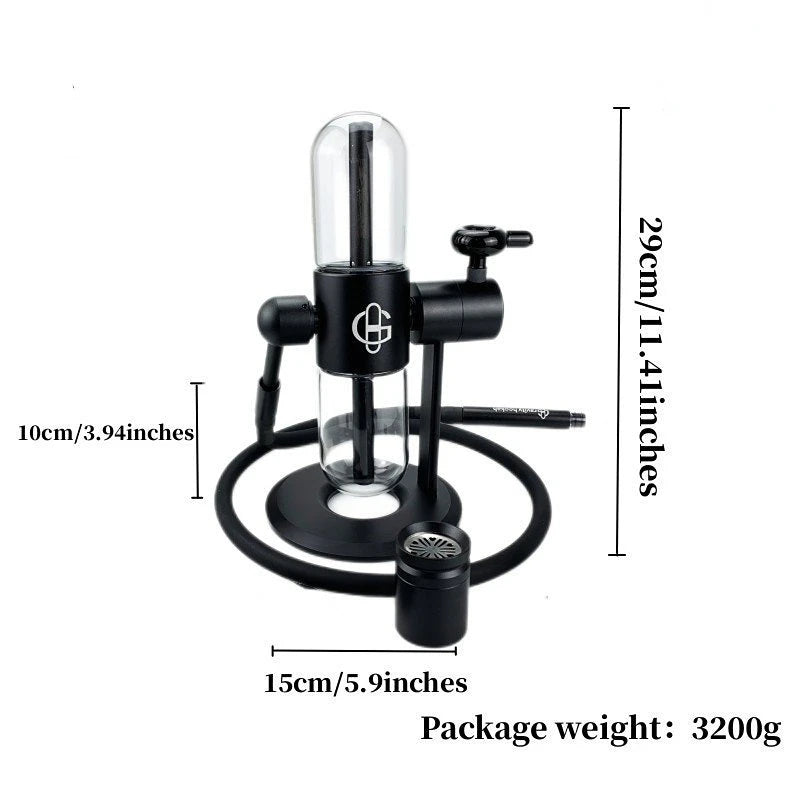 EVILSMOKING Mini Gravity Hookah Set